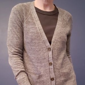 Madewell linen cardigan
